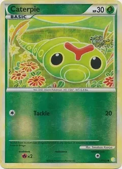 Caterpie Reverse Holo 57