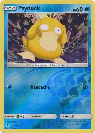 Psyduck Reverse Holo