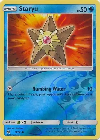 Staryu Reverse Holo