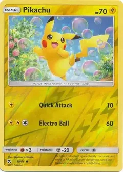 Pikachu Reverse Holo 19
