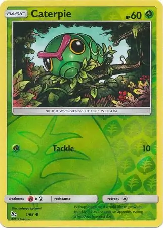 Caterpie Reverse Holo