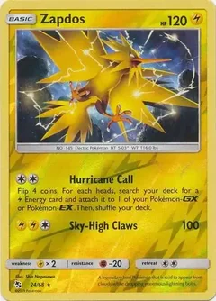Zapdos Reverse Holo 24