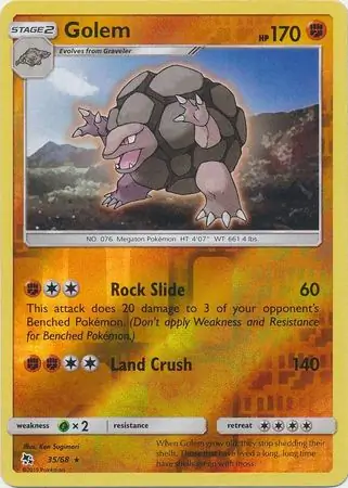 Golem Reverse Holo