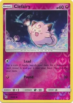 Clefairy Reverse Holo 38