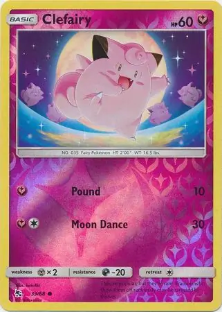 Clefairy Reverse Holo