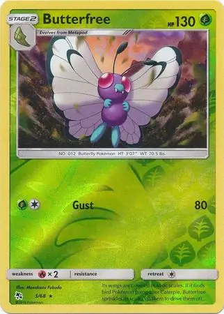 Butterfree Reverse Holo