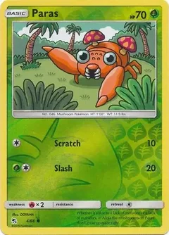 Paras Reverse Holo 4