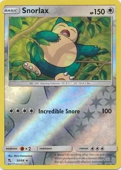 Snorlax Reverse Holo 50