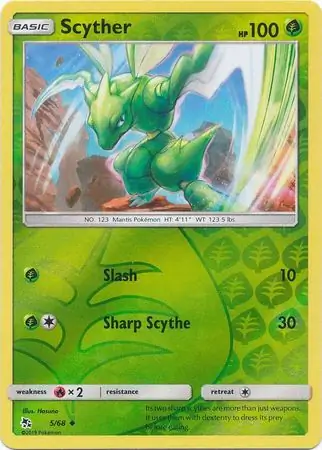 Scyther Reverse Holo