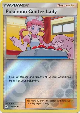 Pokemon Center Lady Reverse Holo