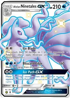 Alolan Ninetales GX SV53