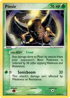 Pinsir Holo 13