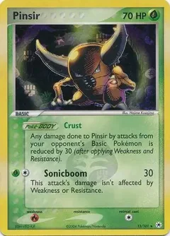 Pinsir Reverse Holo 13