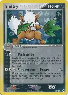 Shiftry Reverse Holo 14