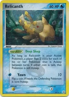 Relicanth Reverse Holo 24