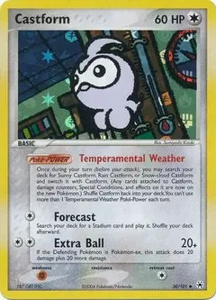 Castform Reverse Holo 30