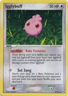 Igglybuff Reverse Holo 37