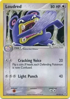 Loudred Reverse Holo 39