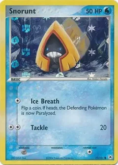 Snorunt Reverse Holo 73