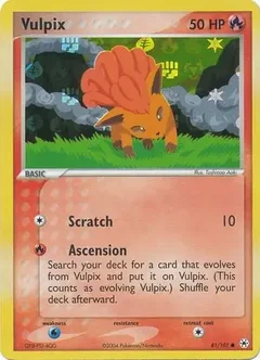 Vulpix Reverse Holo 81