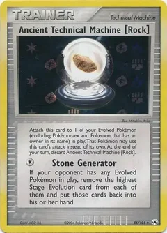Ancient Technical Machine [Rock] Reverse Holo 85
