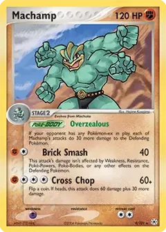 Machamp Holo 9