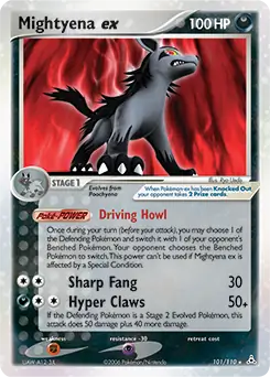 mightyena pokemon card value Amazon.com: Pokmon 1st/2nd Generation from 1999! Pack of 50 Cards  Guaranteed Holographics and first editions!! No more then 6 energy cards in  each lot unless requesting more! Product ID: 792759981470 : Toys & Games