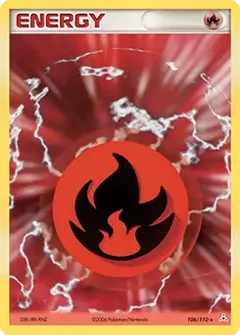 Fire Energy Holo 106