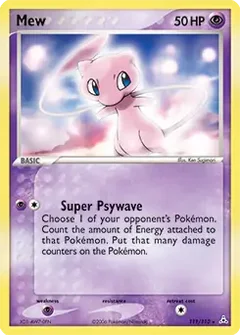 Mew Holo 111
