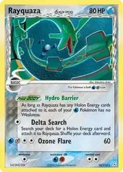 Rayquaza Holo 16