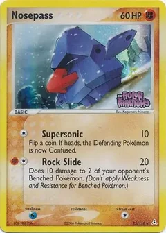 Nosepass Reverse Holo 25