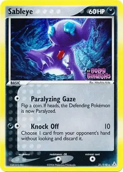 Sableye Reverse Holo 31