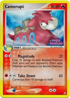 Camerupt Reverse Holo 36
