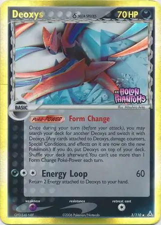 PokeDATA - Check current Pokemon card values for Deoxys Reverse Holo 3!
