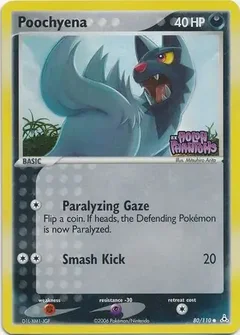 Poochyena Reverse Holo 80