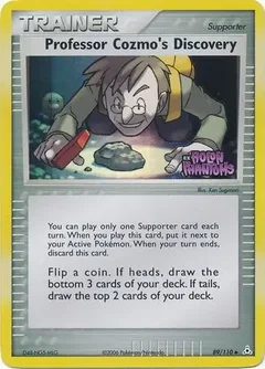 Professor Cozmo's Discovery Reverse Holo 89