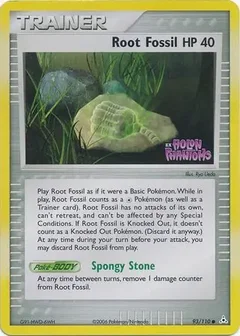 Root Fossil Reverse Holo 93