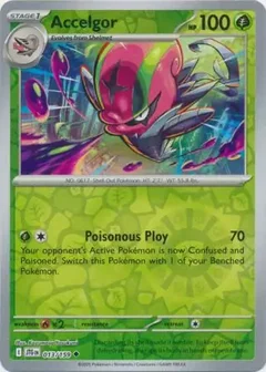 Accelgor Reverse Holo 013