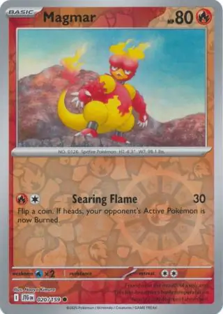 Magmar Reverse Holo