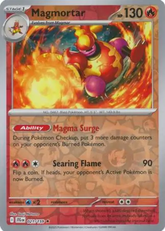 Magmortar Reverse Holo