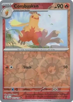 Combusken Reverse Holo 023