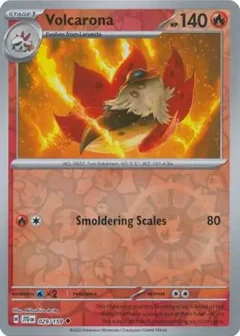 Volcarona Reverse Holo 029