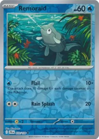 Remoraid Reverse Holo