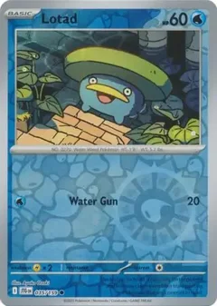 Lotad Reverse Holo 035