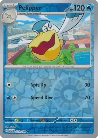 Pelipper Reverse Holo