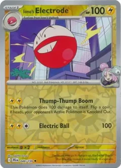 Iono's Electrode Reverse Holo 048