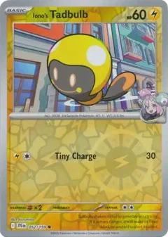 Iono's Tadbulb Reverse Holo 052