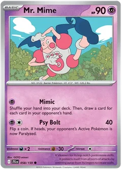 Mr. Mime 058