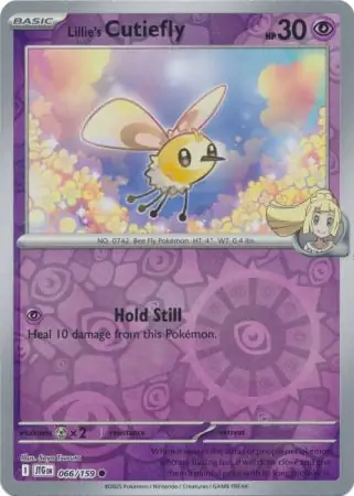 Lillie's Cutiefly Reverse Holo