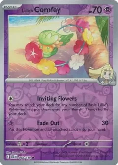 Lillie's Comfey Reverse Holo 068